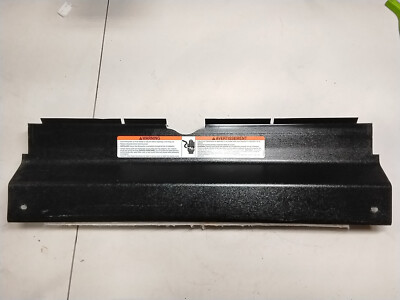 Dishwasher Bottom Kick Plate Toe Panel Cover Guard – White, Part #W10441007, Used