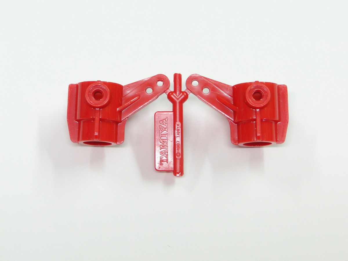 New Tamiya Hotshot Front Uprights/Knuckles - For Hotshot & Supershot TO27 RC Buggy