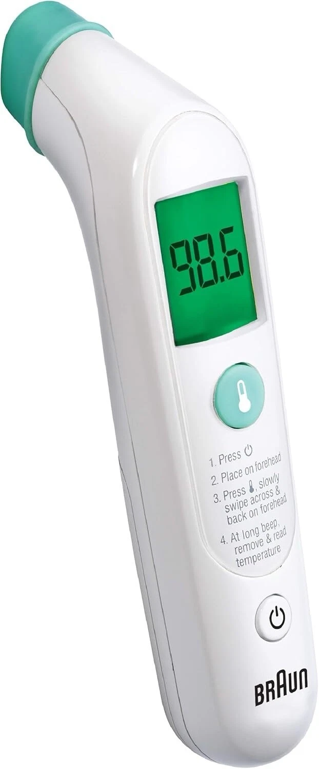 Braun TempleSwipe Digital Forehead Thermometer | BFH125.
Opens in a new window or tab