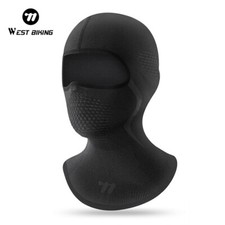 WEST BIKING Knitted Balaclava Mask Cycling Headgear Cap Scarf Long Neck Warmer