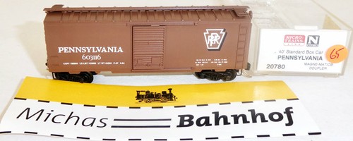 Pennsylvania 603116 40´ Boxcar Micro Trains Line 20780 N 1:160 OVP ∆65 å | Zustand: Gebraucht