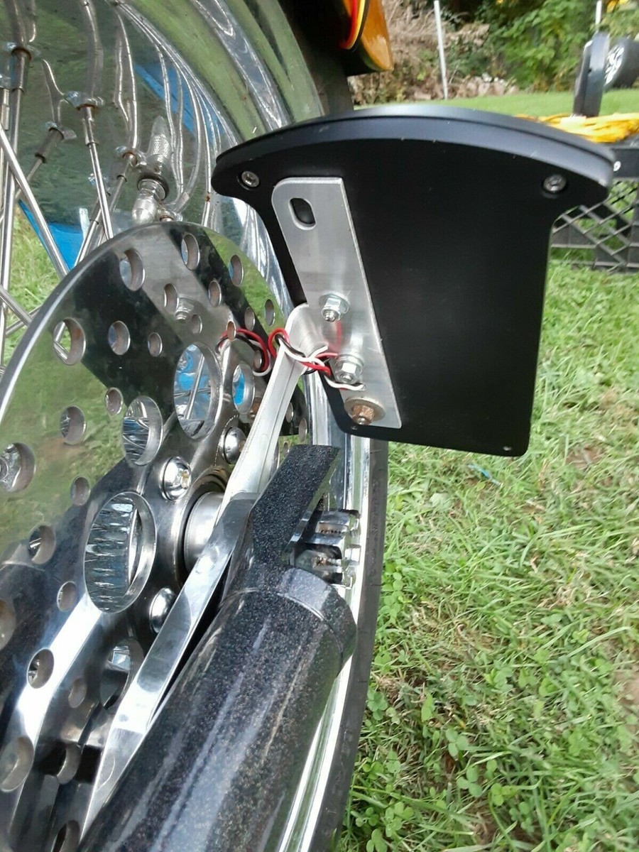 2018 Fat Bob License Plate Relocation Kit, fat bob license plate