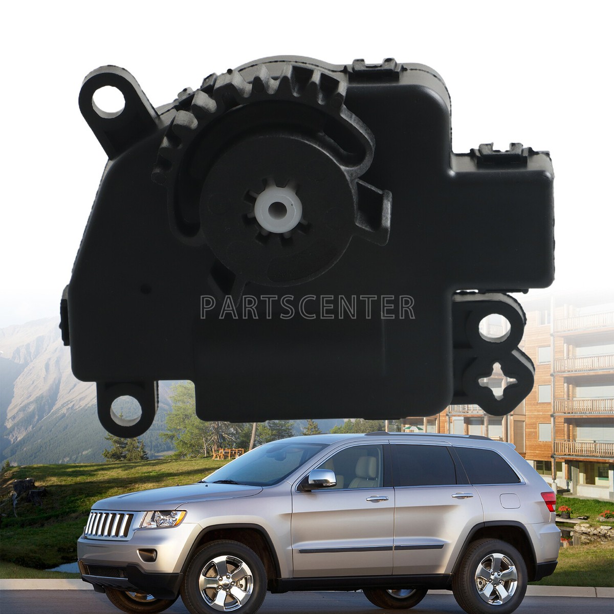 HVAC Heater Blend Door Actuator w/ Gear for 2011-2012 Dodge