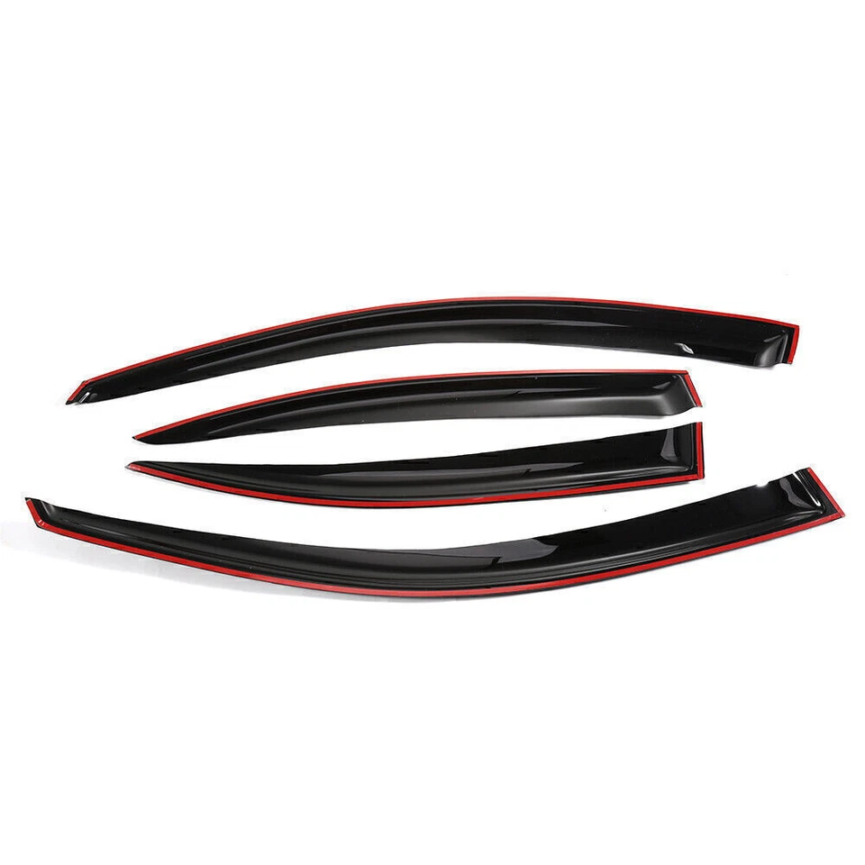 Deflector protector de lluvia de ventilación para visera de ventana para Lexus IS250 IS350 ISF 2006-2012 sedán Foto 2 de 4