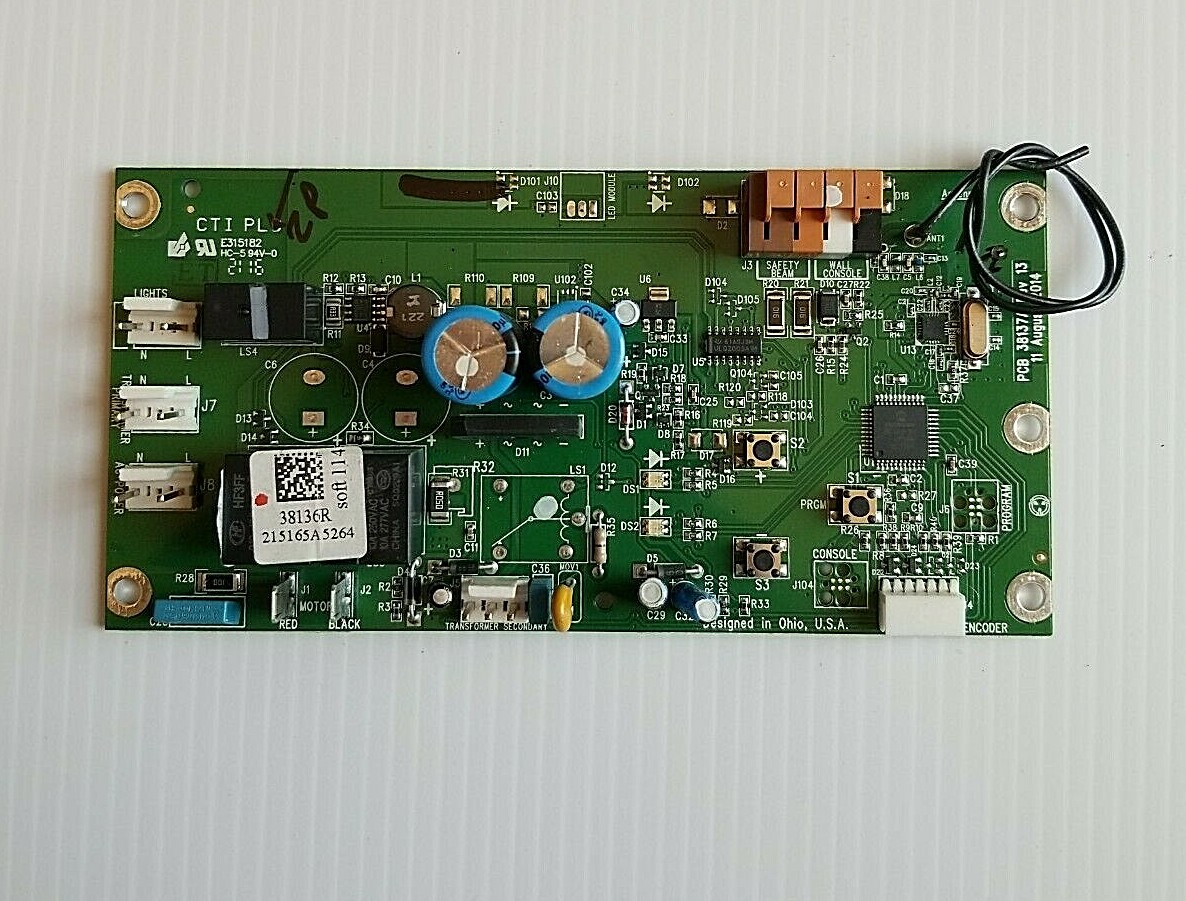 Genieページ Replacement Circuit Board 38874R2.S- for Genie Garage Door