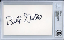 SIGNED Bill Gates  CUT Microsoft Founder Beckett BAS COA PERFECT 10 AUTOGRAPH