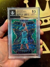 PJ WASHINGTON 2019 Panini Select Green DISCO /5 BGS 9.5