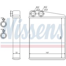Wärmetauscher Innenraumheizung passend für Mercedes-Benz A-Klasse B-Klasse
