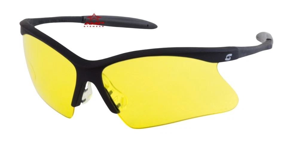 Paquete de 10 pares/paquete de gafas de seguridad Gateway Cobra con lentes amarillas sol conducción nocturna Z87+ Foto 4 de 4