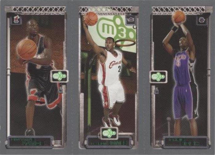 2003-04 Topps Rookie Matrix - Chris Bosh/LeBron James/Dwyane Wade