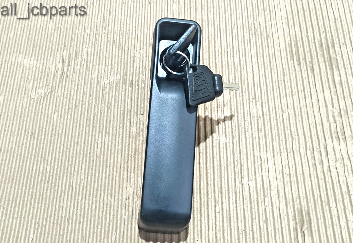 Jcb Cabin Door Handle With 2 Keys FITS 3CX BACKHOE (Part 123/04067