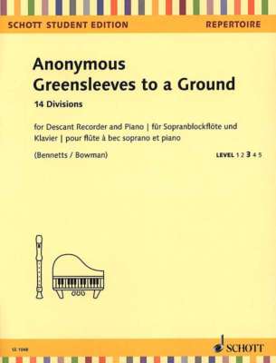 Greensleeves to a Ground  - S-Blockflöte und Klavier - PORTOFREI VOM FACHHÄNDLER