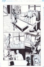 Champions #16 p.7 - Wasp & Viv Vision - 2017 art by Humberto Ramos