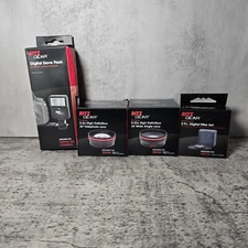 Ritz Gear 2.2X & 43X High Def WA Lens, Digital Slave Flash, & 3 pc Filter Set 