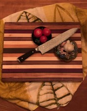 Assorted Domestic Exotic Hardwood Cutting Board