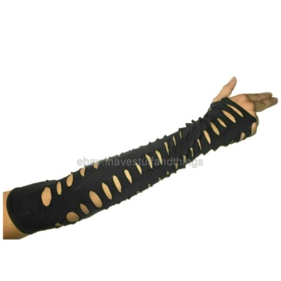 *ONE* Jeff hardy black armband (wwe aew cosplay emo goth arm band sleeve glove)