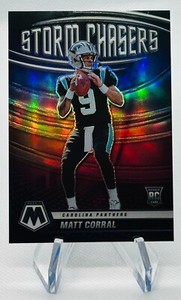 2022 Panini Mosaic Storm Chasers SSP Case Hit Matt Corral Pats Panthers Rc SC-14