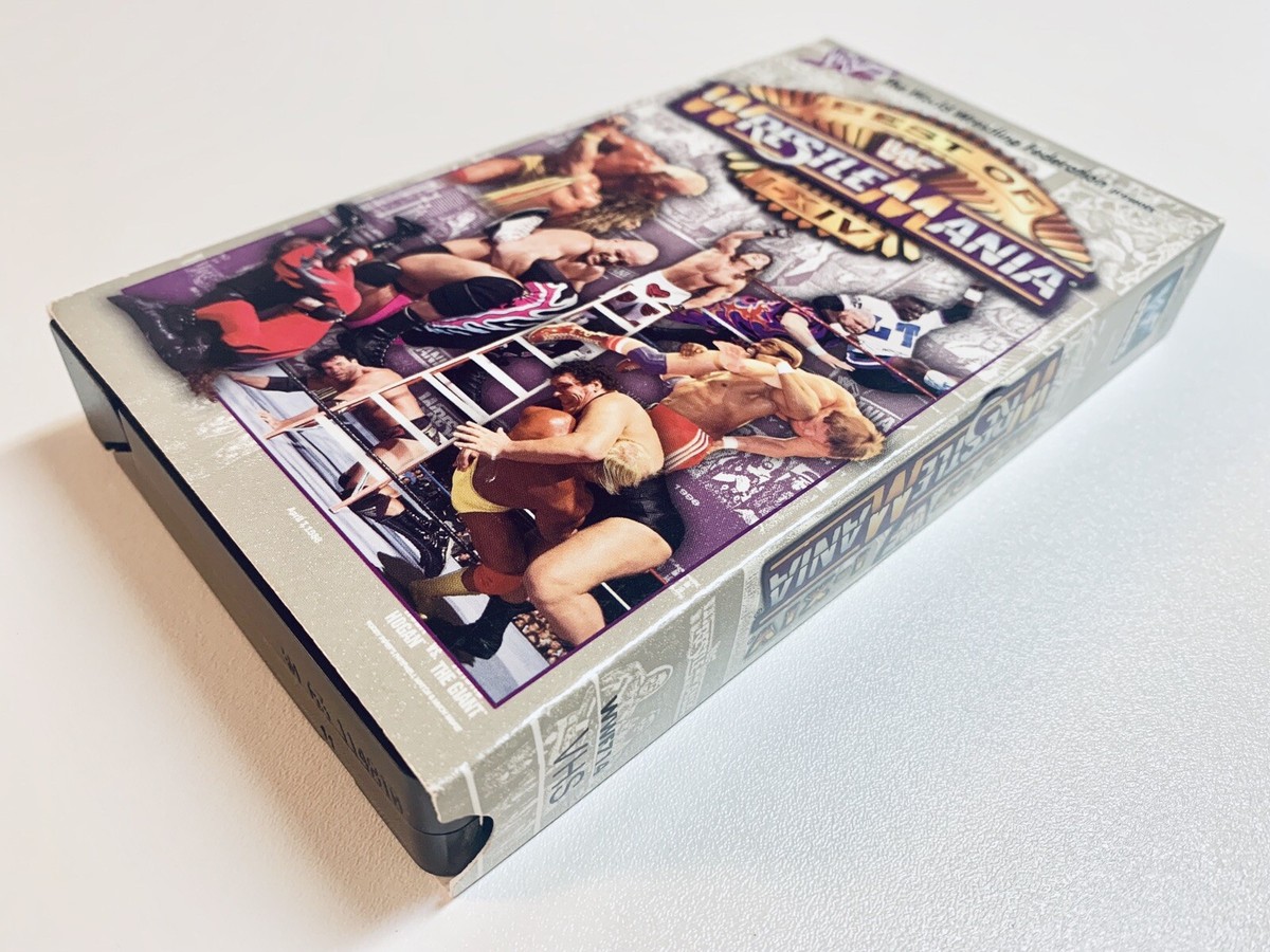 wwf vhs dvd セット Rare WWF Best Of Wrestlemania I-XIV (WWE) 1-14 VHS Video
