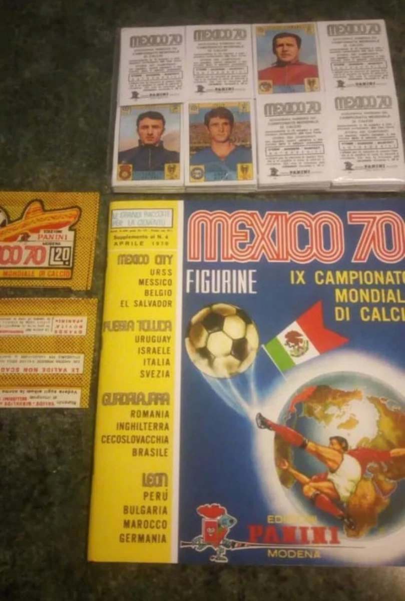 Autocollant Panini 1970 FIFA World Cup Mexico - Garrincha - Ultra Rare En Bonne état