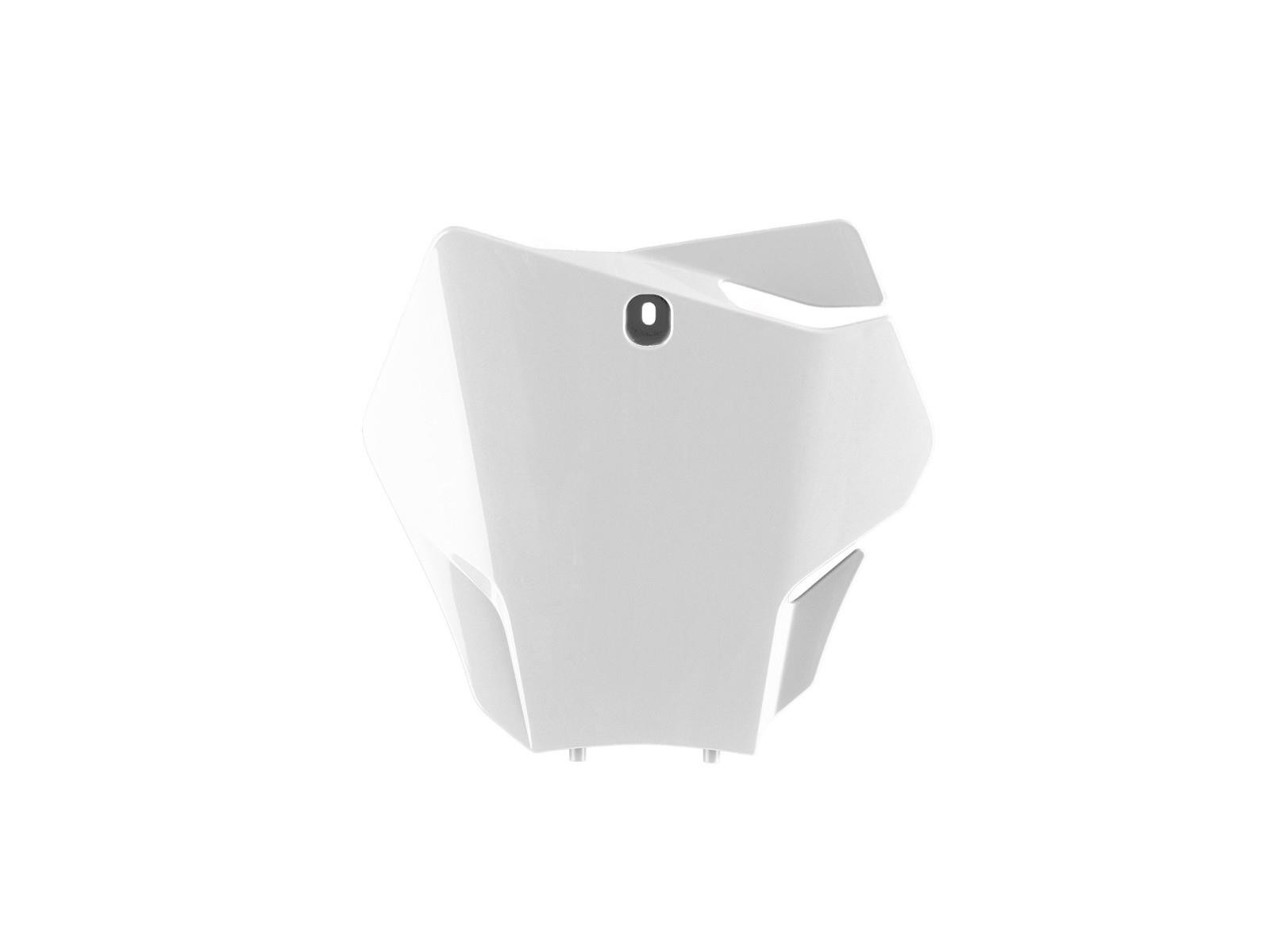Polisport Number Plate fits GasGas MC 125 250F 450F from 21 white
