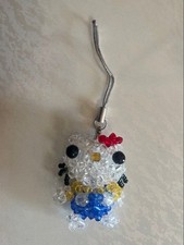 Swarovski Hello Kitty Strap Clear, Blue, Yellow, Red 4.5cm