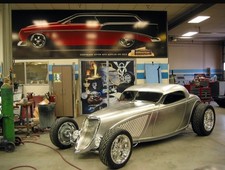 Complete Body Form Set For 1933 Ford Coupe Hot Rod - Aluminum Body Buck Molds