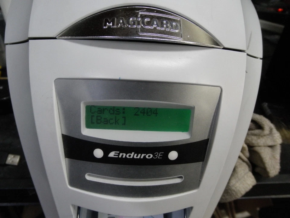 Magicard Enduro 3E STD Color Card Printer - No Rear Card Tray, NO Power Supply - Image 3 of 4