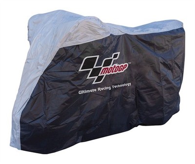 MotoGP Regenschutz - Schwarz/Grau - Medium passend für bis 600ccm