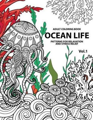 Tamika V Alvarez Adult Coloring Books for S Ocean Life (Taschenbuch) (US IMPORT)