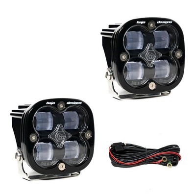 Baja Designs Squadron SAE LED Zusatzlicht Pod Paar Spot Klar