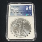 2024p MS 70 First Star Privy Release 1 Of First 50,000 Issued 1 Oz Silver Eagle — photo 1