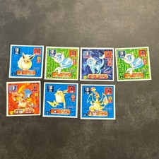 Super Rare Pokémon Seal Set 7pcs Charizard Blastoise Vintage 1997 Used | eBay US (Buy It Now)