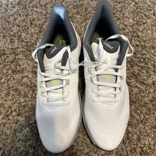 New Men’s Size 10.5 Under Armour Men's UA Drive Pro Spiked Golf Shoes White