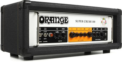 Orange Super Crush 100 100-watt Amplifier Head - Black