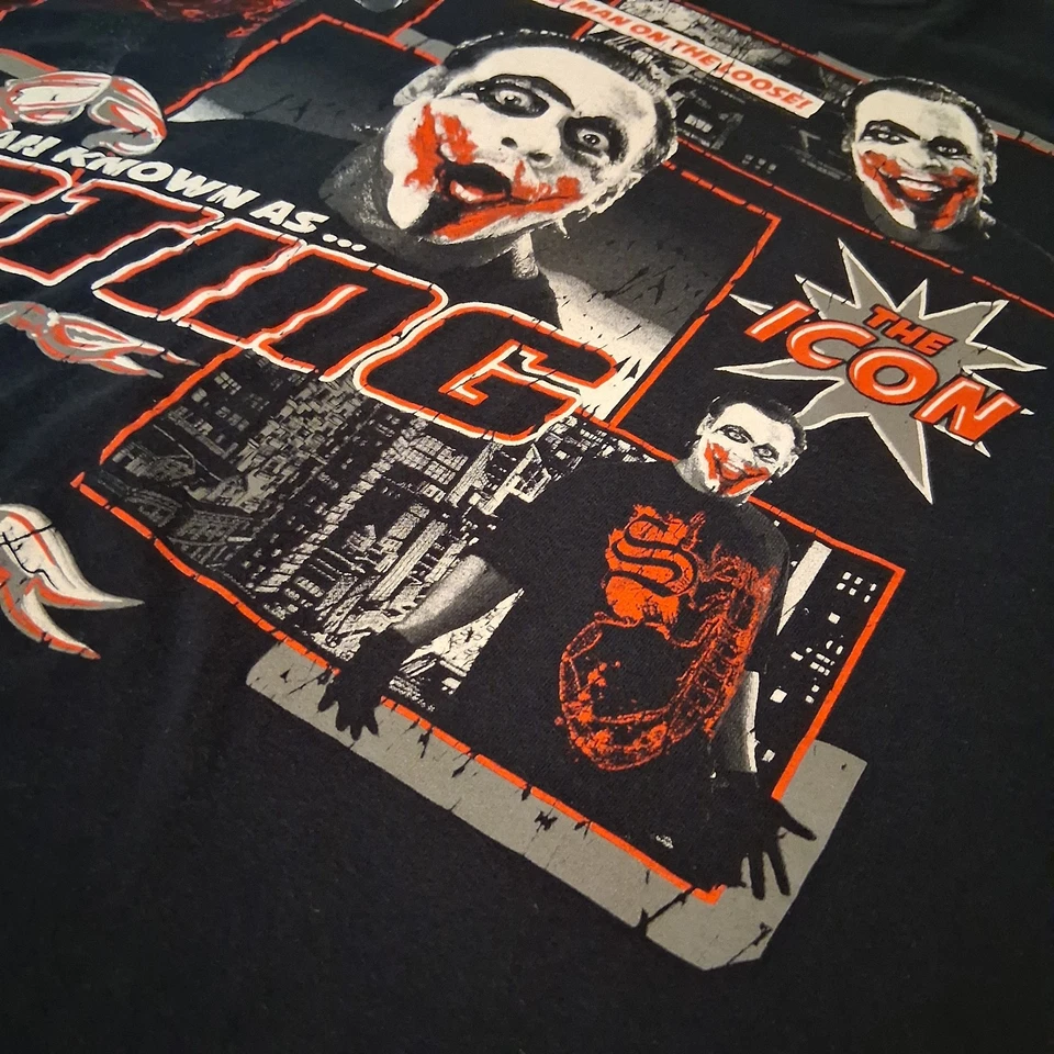 Camiseta TNA Wrestling Joker Sting Grande (2012) Foto 2 de 4