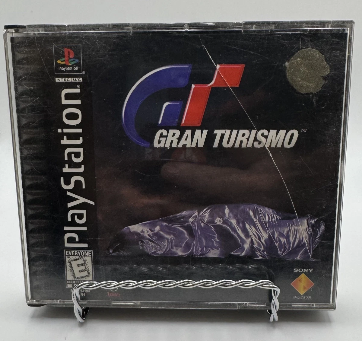 Jeu Playstation 1 GRAN TURISMO 1 - Version CR - État Correct, Jouable