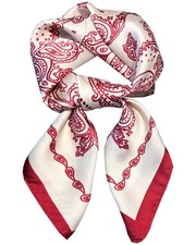 Satin Bandana Headscarf for Women Silky Hair Scarves for Fashion Lightweight