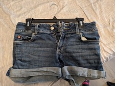 Hudson Jeans Ruby Denim Shorts Mid-Thigh Wome...