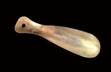 Vintage Brass Shoe Horn Pro Fitters Made In The USA 7.5" Long