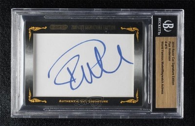 2010 Razor Cut Signature Edition 4/5 Pamela Anderson Auto 0dj8