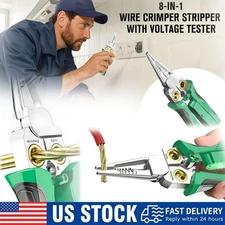 Wire Stripper Twister, Cable Scissors, Voltage Tester Pliers, Electric Pen