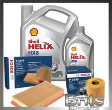 PER JAGUAR XF 2.2 D MK1 (2012-2016) - KIT TAGLIANDO FILTRI ARIA OLIO E OLIO GUSCIO 6L