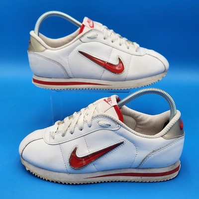 Nike Vintage 2003 Rare Cortez 72 Jewel Swoosh White Red 304742-164 Size 7.5