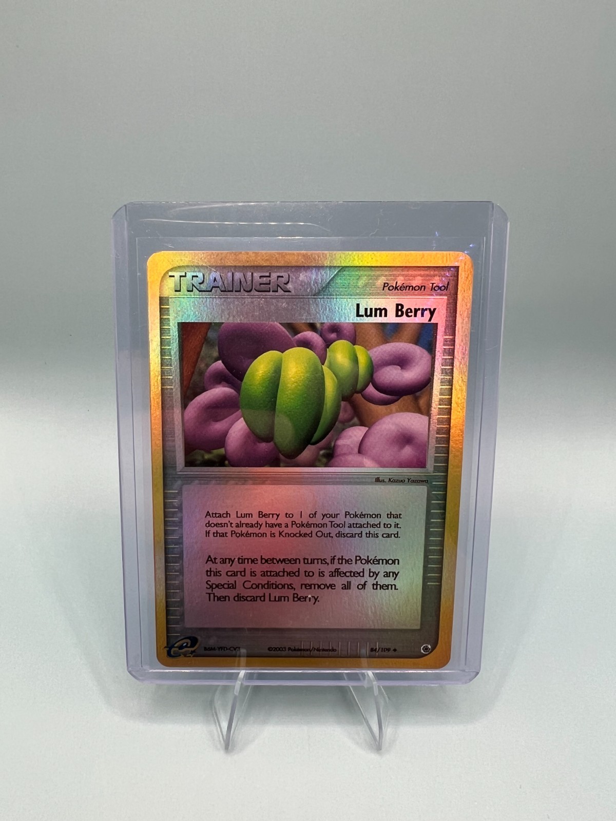 Lum Berry 84/109 Uncommon Reverse Holo Pokemon Tcg Ruby & Sapphire Nm