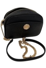 Marc Jacobs Marc Turnlock Camera Bag Leather Crossbody bag Black NWT