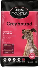 Country Value Greyhound Dog Food Dry Complete With Chicken 12.5kg 1.64 per kilo