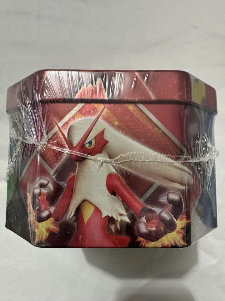 2015 pokemon Hoenn EX Power TCG chest tin Blaziken ***Factory Sealed/Russian** - Image 4 of 4
