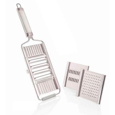 Küchenhobel und Gemüsehobel Gemüseschneider Parmesanreibe Krauthobel Gurkenhobel