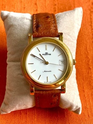 FORTIS Automatic Herren-/Unisexuhr vergoldet   ETA Werk   Vintage