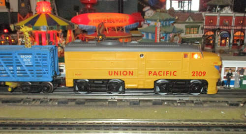 K-Line 2109 Union Pacific Dual Motor Pwr'd Alco FA-2 Diesel O/027ga. wks/ Lionel - Picture 2 of 12